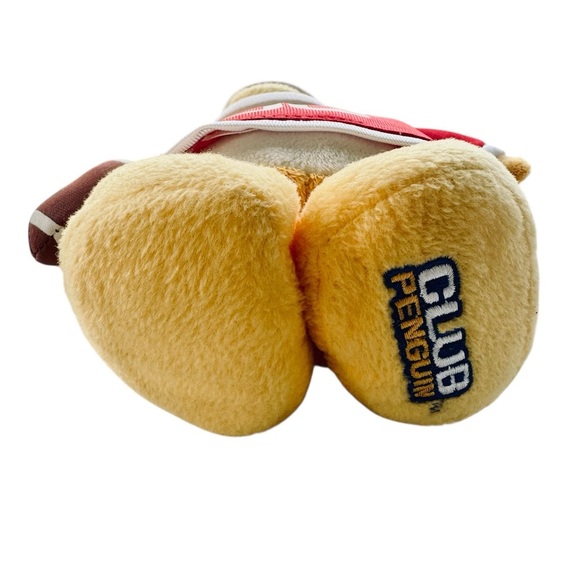 Disney Club Penguin Blue Soccer (F) S8 & Red Football S9 Players Plush Bundle - Picture 10 of 10